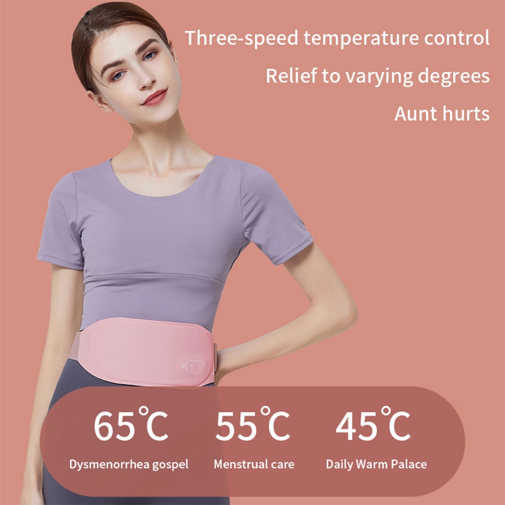 Đai mát xa UARELIFFE với 3 chế độ làm ấm sưởi nhiệt hỗ trợ giảm đau cho nữ đến thời kỳ