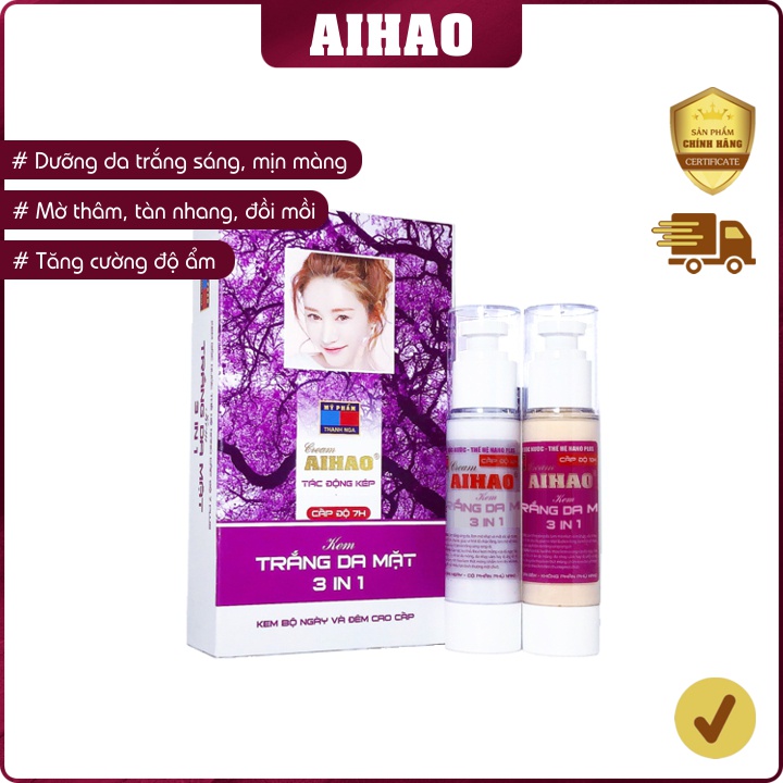 Kem AIHAO Trắng Da Mặt (7H)