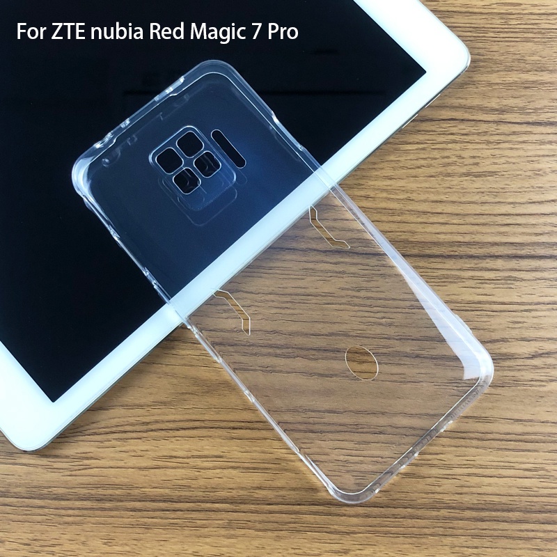 Ốp Điện Thoại TPU Dẻo Trong Suốt Siêu Mỏng Thời Trang Cho ZTE nubia Red Magic 7 Magic7 Pro 7Pro