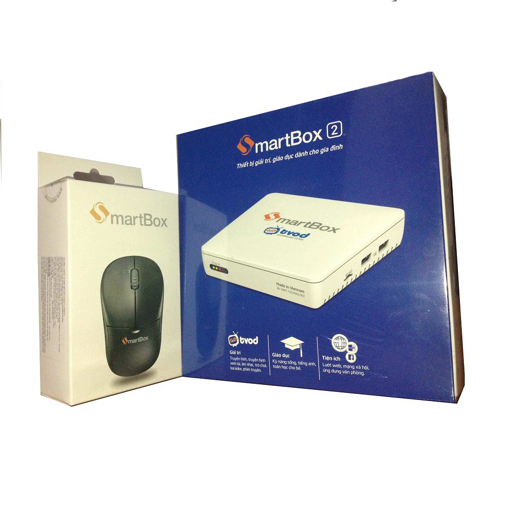 Android box Smartbox VNPT 2 Tặng chuột KD Rappo(150k)