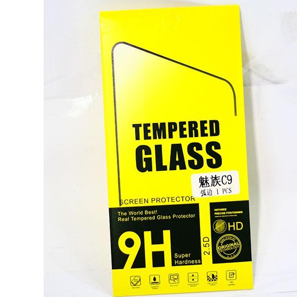 Kính cường lực điện thoại Meizu C9 - Kính cường lực cho điện thoại Meizu trong suốt C9 -Tặng kèm miếng lau màn hình