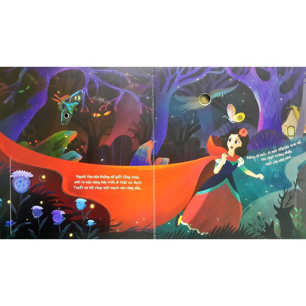 Sách - Lật Mở Xuyên Thấu - Nàng Bạch Tuyết (Dành Cho Bé 2-8 tuổi) - 8216587033863