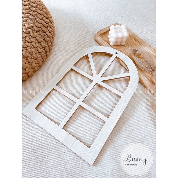 Cửa sổ decor gỗ