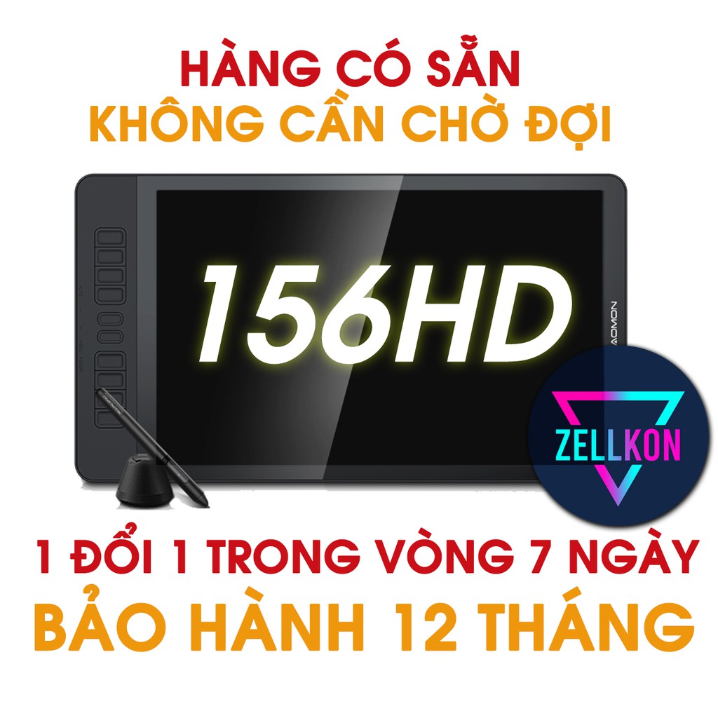 Bảng Vẽ GAOMON GM 156HD Có Màn Hình PHIÊN BẢN 2021