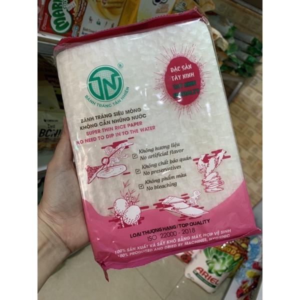 Bánh tráng siêu mỏng Tân Nhiên gói 120g