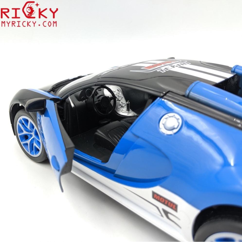 Siêu xe Bugati điều khiển bằng vô lăng - đóng mở cửa