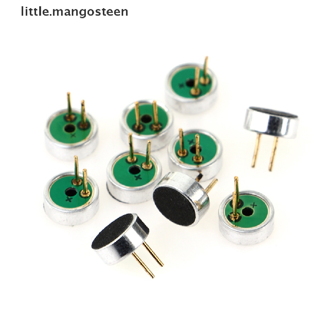 Set 10 Bộ Micro Thu Âm 6 * 2.2mm Chuyên Dụng