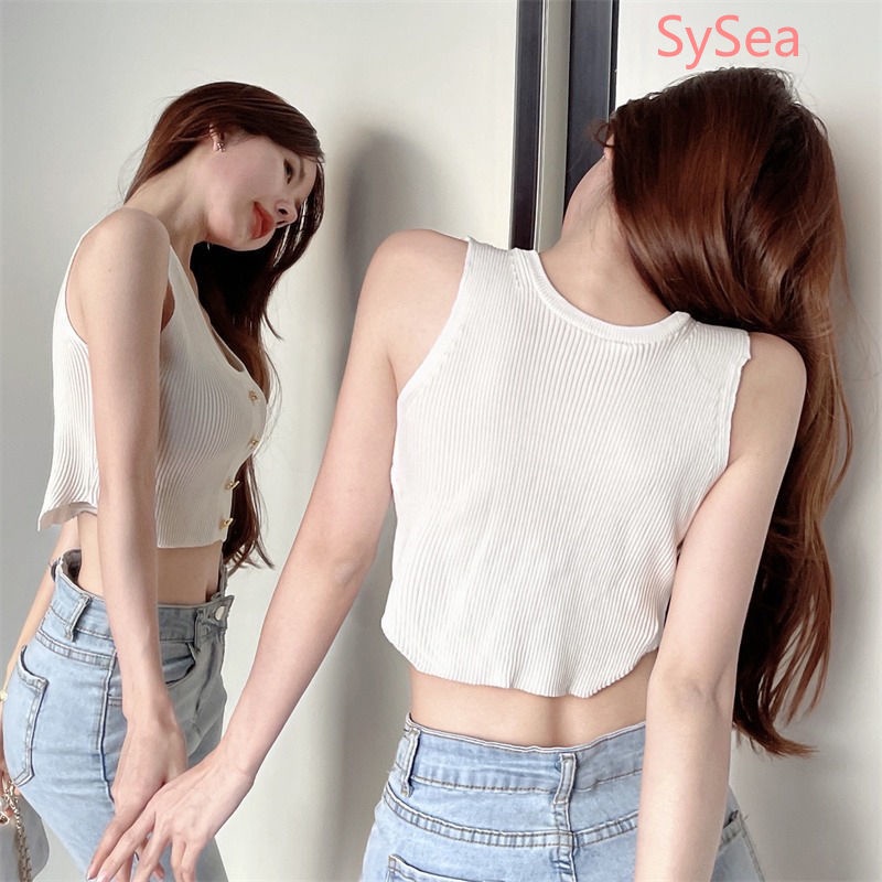 Áo hai dây Màu Sắc Đơn Giản Quyến Rũ Cho Nữ