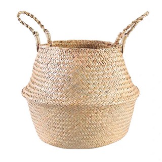 Giỏ cói trồng cây cảnh/ đựng đồ