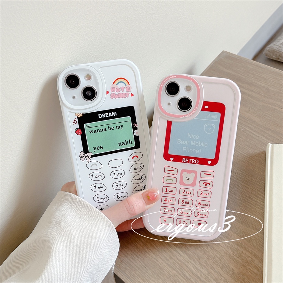 Ốp Điện Thoại Hình Nokia Hoạt Hình Cho Realme GT C31 C25Y C21Y C21 C20 C17 C15 C12 C11 C3 Realme 7i 6i 5i Narzo 50i