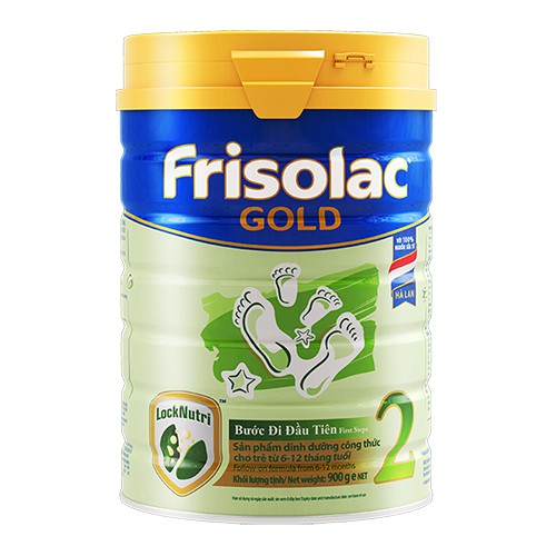 Sữa Frisolac Gold số 2 - 900g (6-12 tháng)