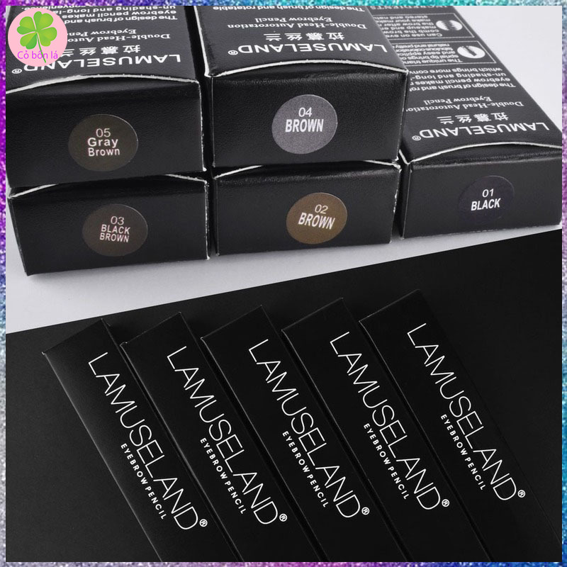 Bút kẻ lông mày LAMUSELAND L18E01 lâu trôi thiết kế hai đầu tiện dụng 0.3g | BigBuy360 - bigbuy360.vn