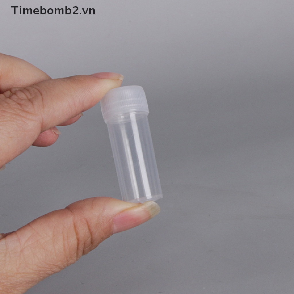 Bộ 50 Chai Nhựa Kiểm Tra Mẫu Thử 5g