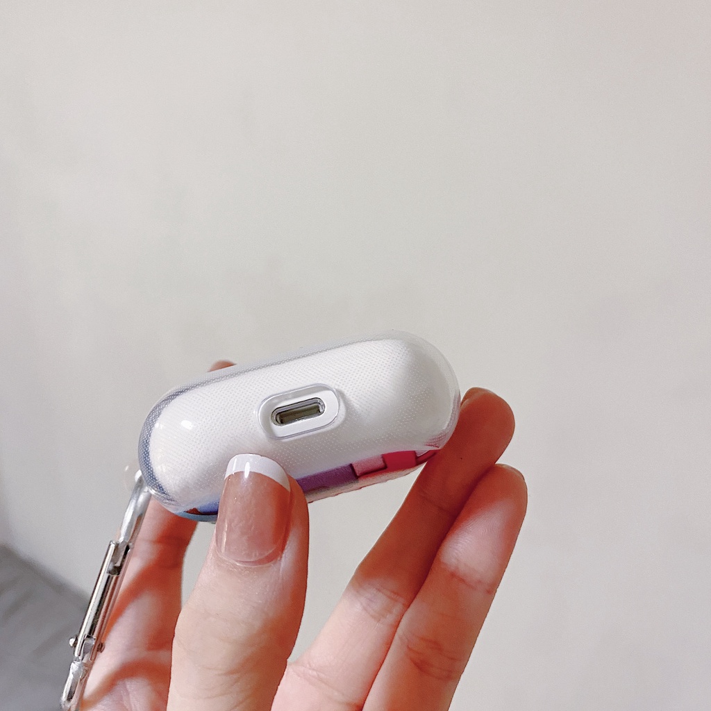 Vỏ bảo vệ hộp sạc tai nghe trong suốt dành cho AirPods mới 2021/AirPods1/AirPods2gen/AirPods 3rd/AirPods Pro