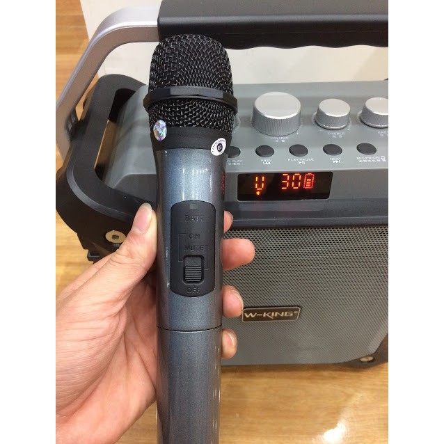 Loa kéo K3 kèm mic không dây hát KARAOKE, pin 6.000mAh (Chính hãng - Bảo hành 06 tháng)(BM-01292)