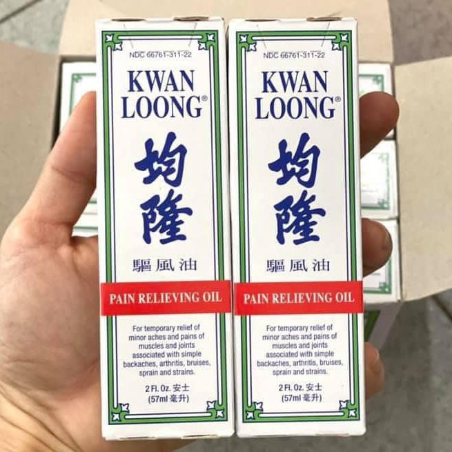 Dầu nóng Kwan Loong Oil (Quân Long) Singapore 57ML