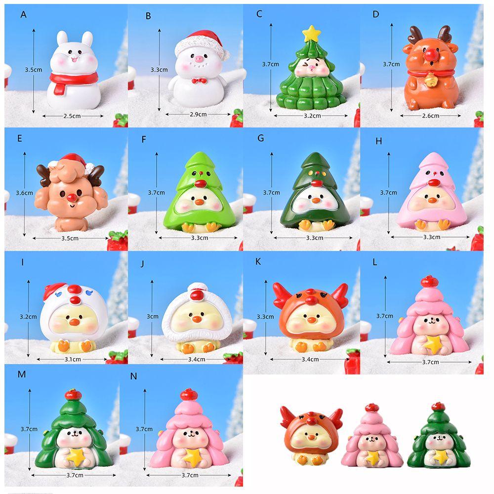 Đồ trang trí Cây Thông Giáng Sinh Mini Dễ Thương Dùng Trang Trí DIY