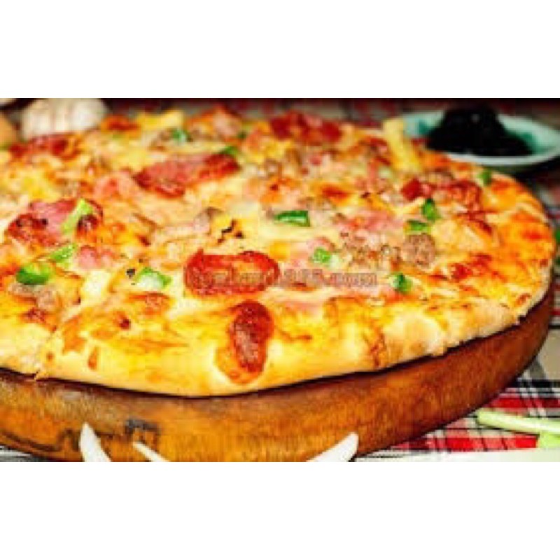 Đế bánh pizza 16cm/20cm/25cm  Khách đặt shop mới đặt lò làm- hàng luôn mới và ngon