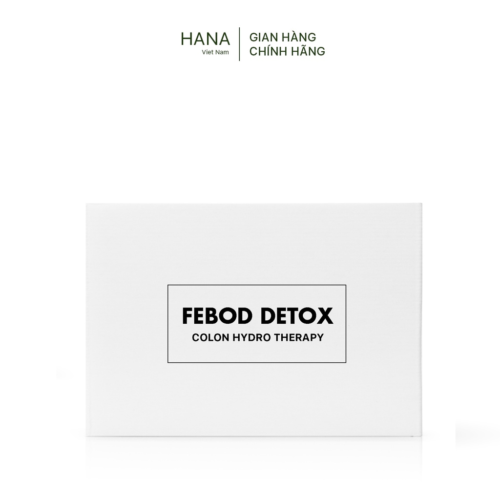 Bộ sản phẩm Thải độc toàn diện và kiểm soát cân nặng khoa học - Febod Detox