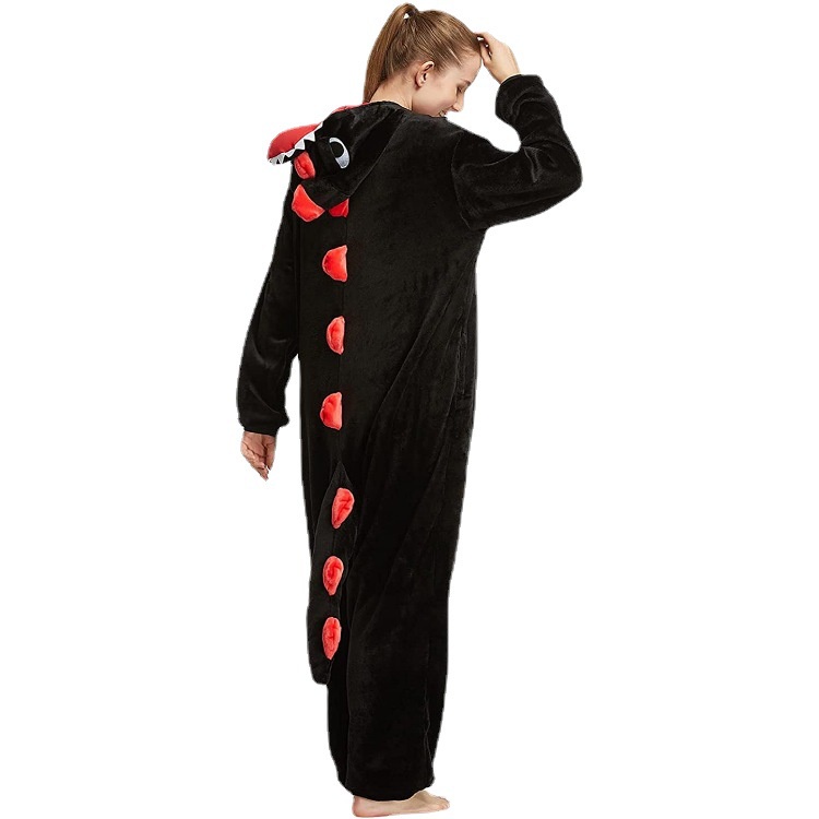 Bộ đồ ngủ in hình khủng long cho cặp đôi