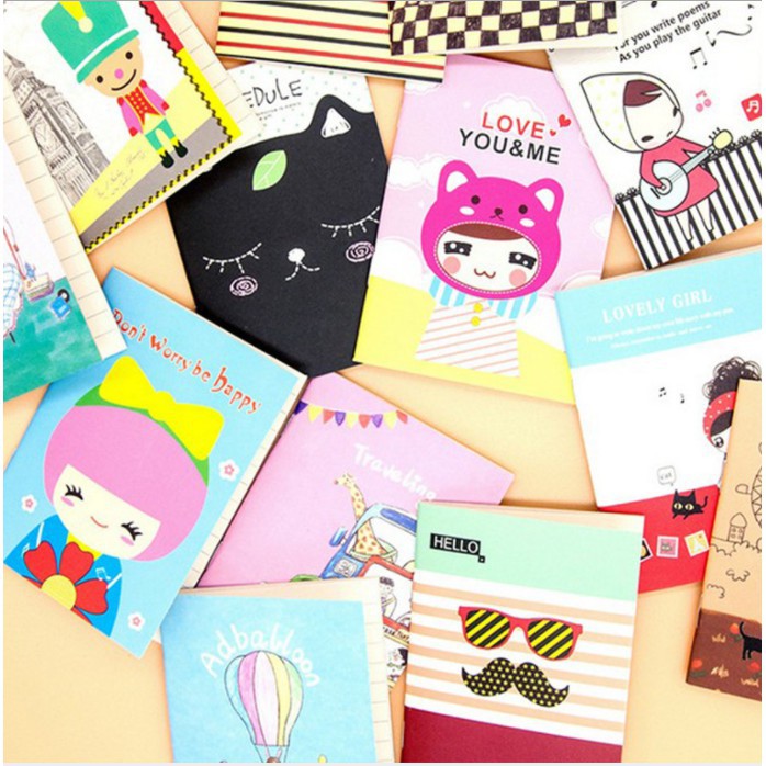 Sổ mini dễ thương