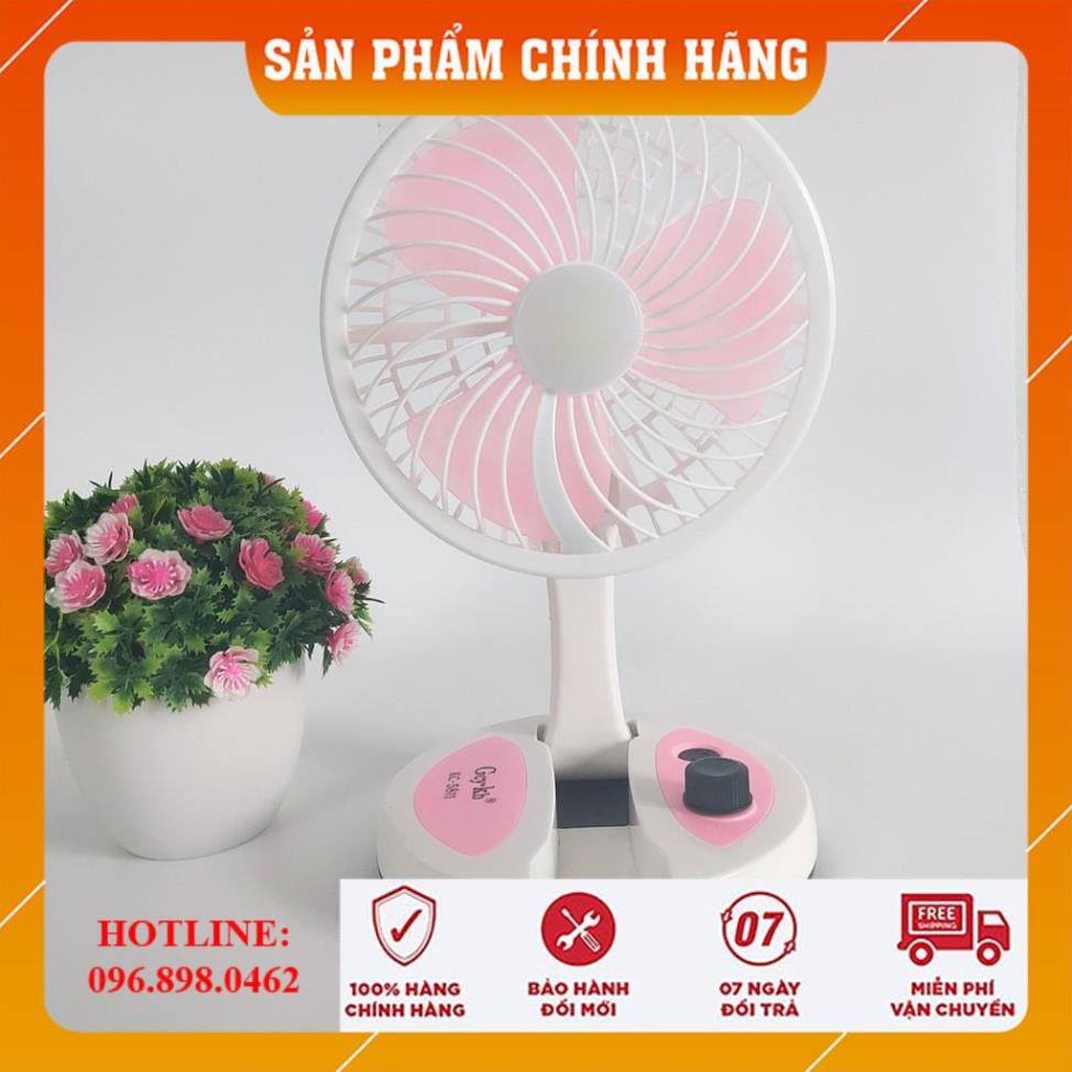 [HÀNG VNXK-FREESHIP] Quạt Tích Điện Mini Gấp Gọn, Quạt Để Bàn Mini, Quạt Mini Để Bàn Sạc Pin, Quạt Mini USB Cực Mát