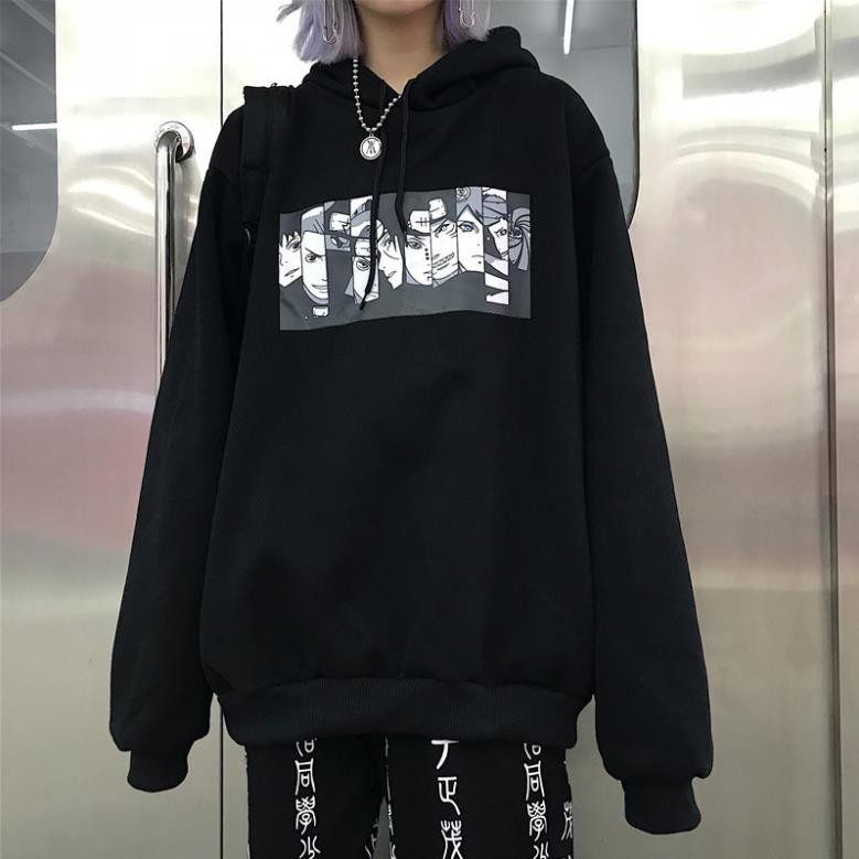 [Manman] Áo hoodie giới tính in hình naruto thời trang, chất nỉ ấm dáng đẹp trẻ trung New hàn quốc một 5