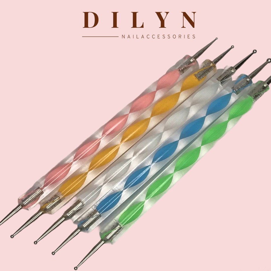 Phụ Kiện Nail - Set 5 Bút Chấm Bi Trang Trí Móng