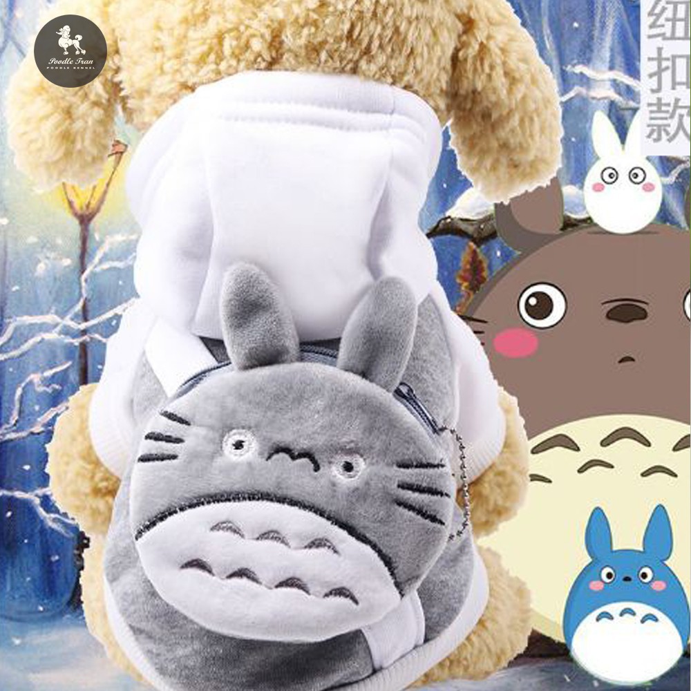 Quần áo chó mèo [Áo nỉ balo con mèo]  037