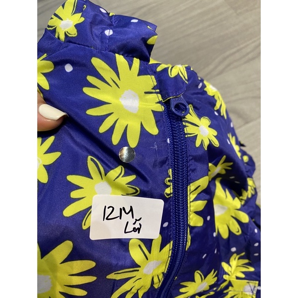 Áo khoác gió 2 lớp bé gái 12m/ 4y/ 5y
