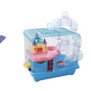 Lồng hamster lâu đài cao cấp sang trọng, đầy đủ phụ kiện