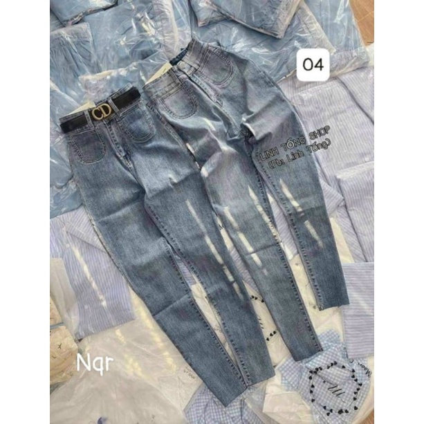 Quần jaen nữ 2 da