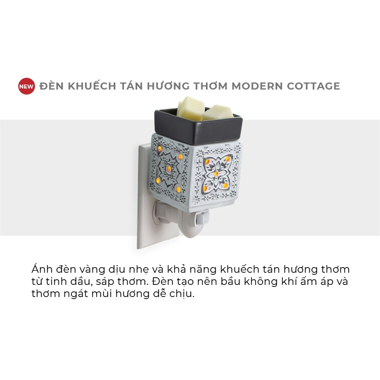 Đèn khuếch tán hương thơm Plug-in Yankee Candle - Modern Cottage