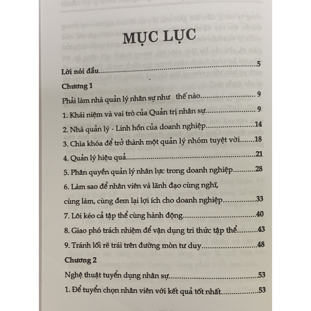 Sách - Quản Trị Nhân Lực Thấu Hiểu Từng Người Trong Tổ Chức