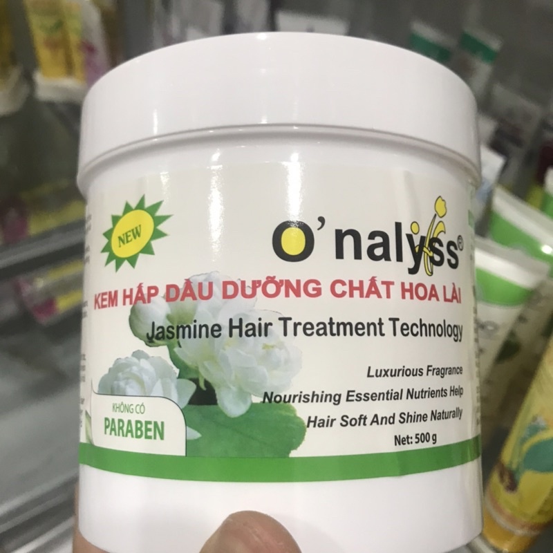Kem Hấp Dầu O'nalyss Hoa Lài - Hũ 500g