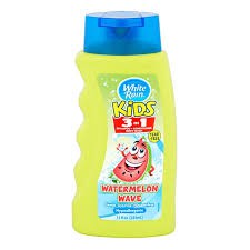 Sữa tắm gội và xả 3 in1 White Rain kids 355 ml dành cho bé của Mỹ