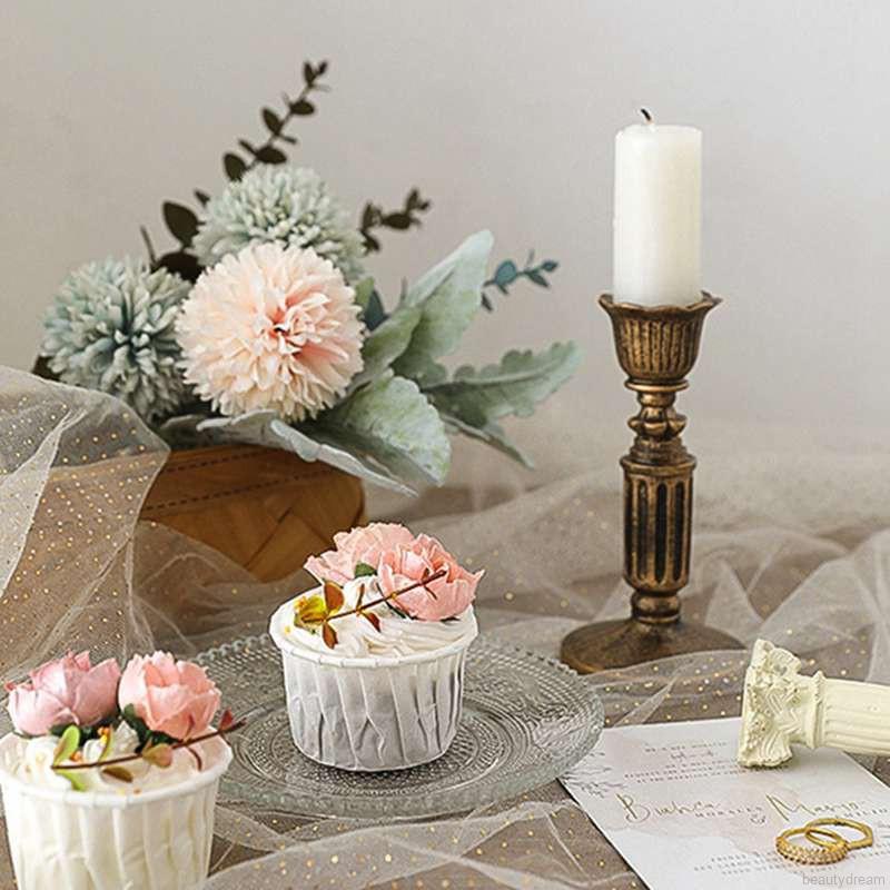 Chân Đế Giữ Đèn Cầy Phong Cách Cổ Điển Độc Đáo