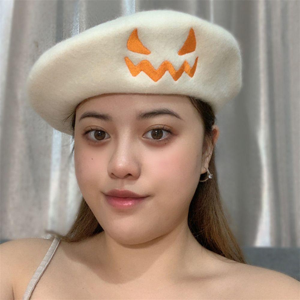 EXPEN Mũ Kiểu Bí Ngô Halloween Cho Nữ