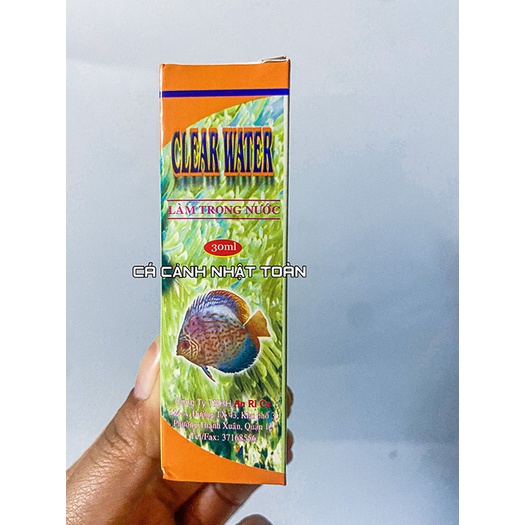 MEN VI SINH LÀM TRONG NƯỚC CLEAR WATER ARC 30ML
