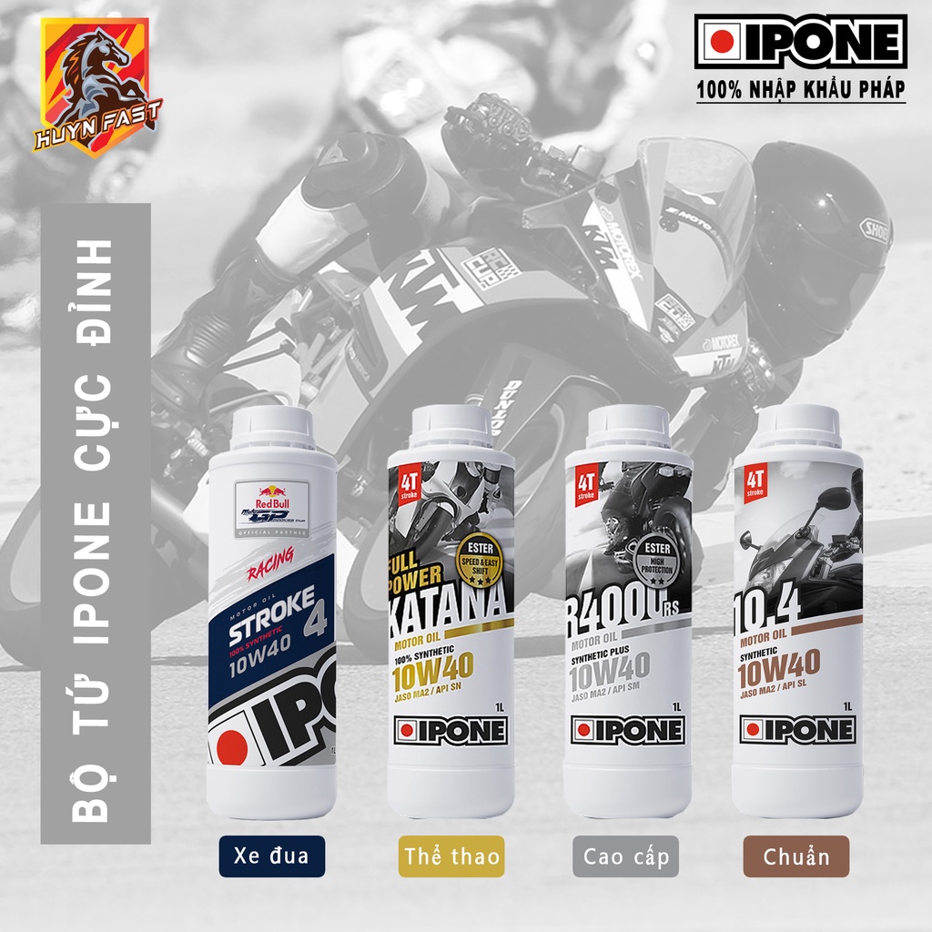 Dầu Nhớt IPONE 10.3 10W30 Bán Tổng Hợp Cao Cấp