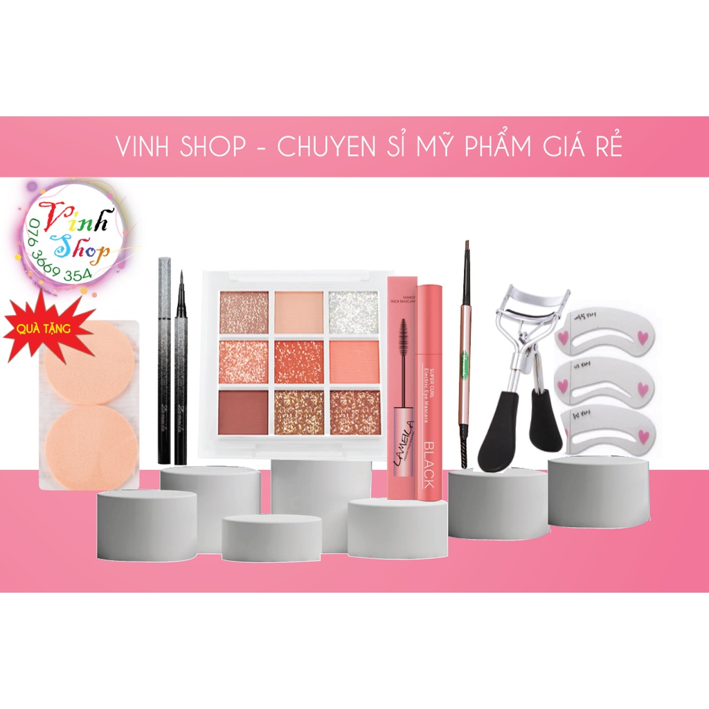 Sét trang điểm 💝💝 bộ trang điểm linh hoạt cho nàng