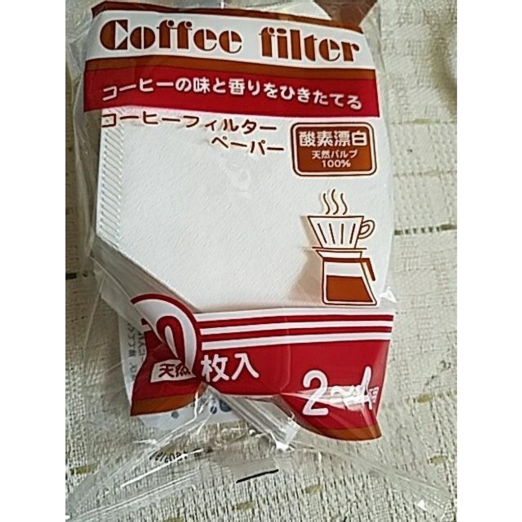 Giấy Phin Lọc Cà Phê Trà Nhật Bản Set 80 Cái Cỡ Lớn Hình Nón