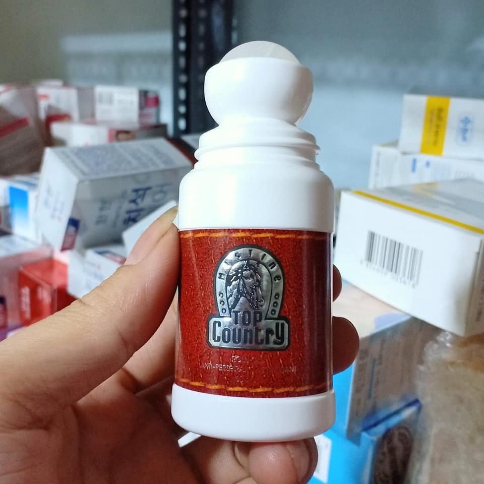 Lăn khử mùi ngựa đỏ Mistine Top Country Roll On Thái Lan 60ml