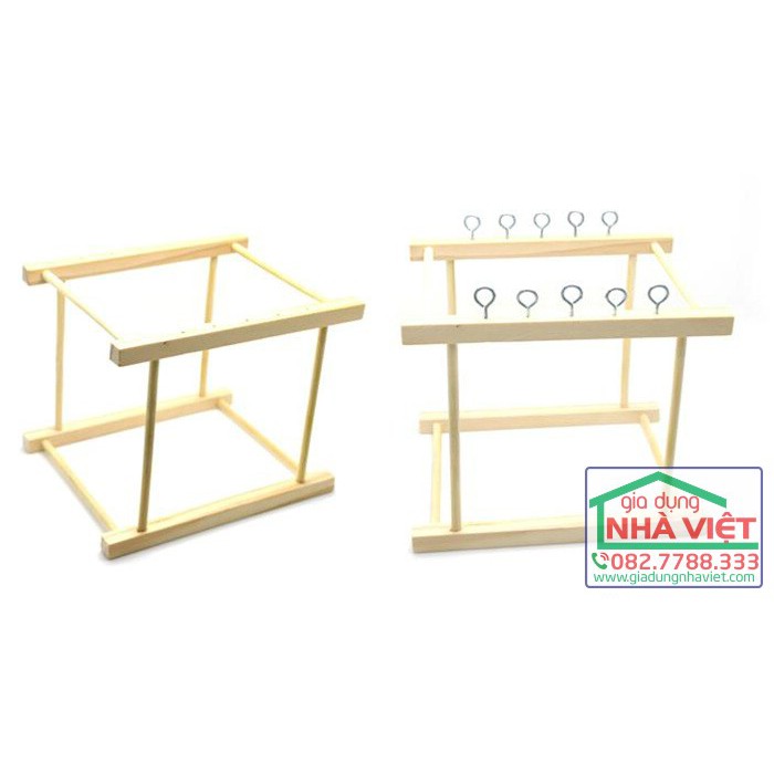 Mô hình con lắc Newton bằng gỗ