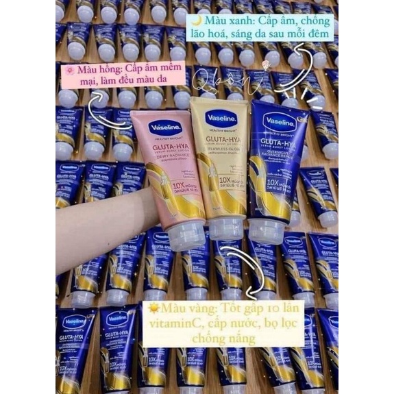 Sữa Dưỡng Thể Vaseline 10X Gluta- Hya 330ML Thái Lan