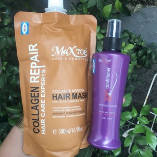 XỊT DƯỠNG SIÊU PHỤC HỒI TÓC MAXTOP 200ml