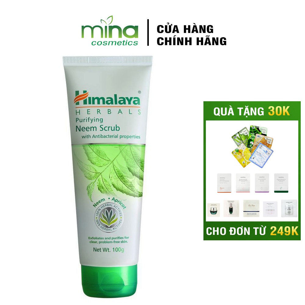 Mặt nạ giảm mụn giảm thâm dạng lột chiết xuất lá neem Himalaya Purifying Neem Peel-Off Mask 100g