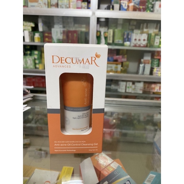 Sữa rửa mặt Decumar kiềm dầu ngừa mụn hiệu quả(dạng gel)