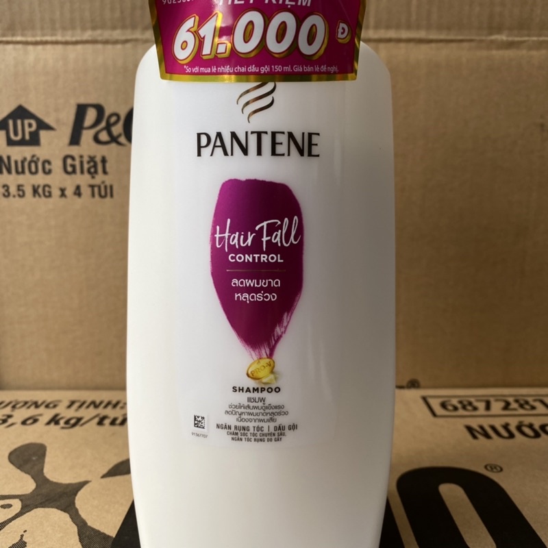 Dầu gội PANTENE Thái Lan 900ml chai to