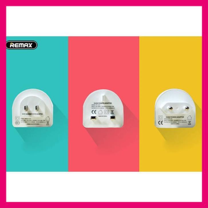 Củ sạc 3.1A 3 Cổng USB Remax Moon RP-U31 - hàng chính hãng